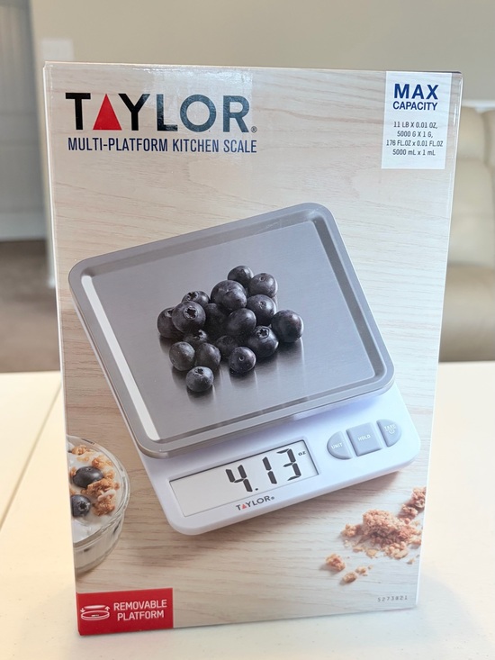 Taylor Other - Multi-Platform Digital Kitchen Scale 11 lb / 5 kg. New In Box.